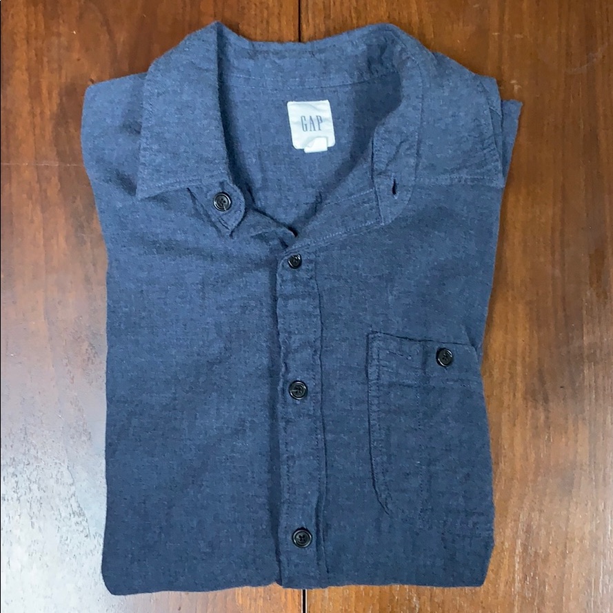 Gap Denim Colored Button Down
